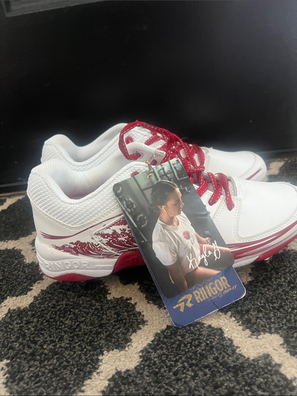 Ringor metal softball cleats